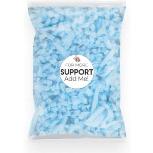 Wife Pillow - Cooling Shredded Memory Foam, 1 LBS Extra Bag of Stuffing, Premium Ice Gel Infused Blended with Siliconized Fiberfill. Customize Your Comfort & Support. Filling: Medium - Firm