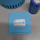 RV Refrigerator Fan, Low Noise, 3000 RPM Motor for Efficient Circulation of Internal RV Fridge Cold Air, Longer Food Preservation Time,Easy On/Off Switch (Excluding Batteries) (Blue)