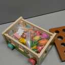 Toddler Montessori Wooden Farm Toys | Babies 12-18 Months Toy with Game Map for 1 2 3 Year Old Boys Girls | 1st First Birthday Gifts for 1-2 Years | Wood Learning Educational Toys Fine Motor Skills