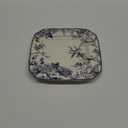 222 Fifth Adelaide Blue & White 11" Dinner Plate - 1 Replacement plate only