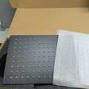 KENES Matte Black Tub Shower Faucet Set Complete with 10-Inch Rainfall Shower Head and Tub Spout, Square Tub and Shower Trim Kit, KE-6024A-2 (Shower Valve Included)