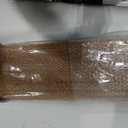 LazBlinds No Drill Bamboo Roman Shades, 33" W x 48" H, Star-Brown