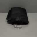 Magnetic Fireplace Draft Cover, Fireplace Blocker Blanket for Heat Loss, Indoor Fireplace Draft Stopper with 12 Magnets for Iron Frame, Fire Place Blanket for Insulation Black 39" W x 32" H