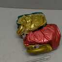 WENNSAI 2PCS Light Up Inflatable Christmas Balls 24'' Large PVC Blow Up Holiday Decorations with LED Lights & Remote Outdoor Yard, Lawn, Tree, Pool Ornaments for Xmas