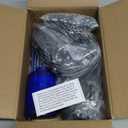 PUR Plus Vertical Faucet-Mount Water Filtration System, Lead-Reducing Filter, Easy Installation, 100-Gallon Capacity, Compatible with External Aerators, Grey