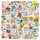 200 PCS Inspirational Stickers for Adults, Motivational Water Bottle Stickers for Teens Kids Teachers, Motivational Sticker Pack, Positive Journal Encouraging Shiny Quotes for Kids (A)