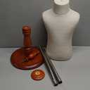 Child Mannequin for Clothes Display, Adjustable Kids Toddler for Apparel Scarf Window Shop Display, 2-3 Years Old, Brown