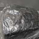 CLAYNIX Tree Collar - Large to Small Christmas Tree, 28" Christmas Tree Ring Adjustable Water Hyacinth Skirt, Christmas Tree Skirt for Decoration, Base Protection from Pets (Black)