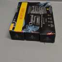 Burt's Bees Toothpaste, Natural Flavor, Charcoal with Fluoride Toothpaste, Mountain Mint, 3 x 4.7oz