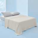 Bedsure Cooling Blankets for Hot Sleepers - Cooling Comforter, Cold Summer Blanket for Bed, Ice Breathable and Lightweight Gift for Night Sweats, Linen, 102x96 Inches