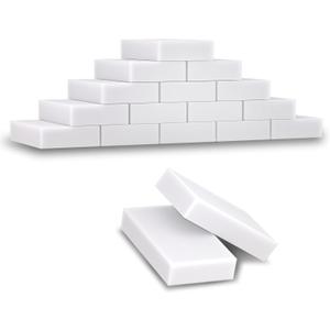 50 Pack Extra Thick Multi-Purpose Melamine Sponge,Magic Sponge Eraser,Household Extra Large Melamine Cleaning Pads No Scratches Cleaning Sponge,Floo,Bathroom,Kitchen