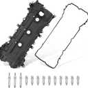 MITZONE Valve Cover Right Side compatible with 2011-2020 Dodge Chrysler Jeep RAM 3.2L 3.6L V6 Grand Cherokee Wrangler Journey Grand Caravan Town Country 1500 Replaces 5184068AN