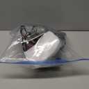 Halloween Flicker Flame Light Bulbs, ST40 Blood Drop Replacement Bulbs Edison Flicker LED Bulbs with Orange Red Flame for Outdoor Halloween String Lights, 1 Watt- E17 Intermediate Base, 10 Pack