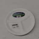 Corelle Livingware Divided Dinner Plate, 10-1/4-Inch, Winter Frost White - Pack of 4 Plates