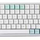 YUNZII Wired Mechanical Gaming Keyboard Rainbow 84 84 Keys RGB Hot-Swappable PBT Heat Sublimation Key Cap for Mac/Win/Gamer Gateron Yellow Switch, Mint