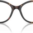 Swarovski Women's Sk2019 Round Prescription Eyewear Frames (Dark Havana/Demo Lens)