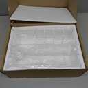 Utensil Silverware Caddy for Party Acrylic Paper Plate Dispenser Holders Countertop Organizer Buffet Caddy for Plastic Plates Napkins Cup Flatware Cutlery Hosting Entertaining Essentials for Picnic