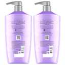 L'Oreal Paris Elvive Hyaluron Plump Shampoo and Conditioner Set for Dehydrated, Dry Hair with Hyaluronic Acid Care Complex, 1 Kit (2 Products)