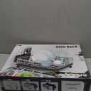 MOUKABAL Dish Drying Rack, Dish Rack, Stainless Steel Dish Racks for Kitchen Counter, Dish Drainer with Removable Utensil Holder, Drainboard (Black,13''W x 17''L)