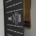 Squat Wedge Block One Piece: Heel Elevated Slant Board for Squats Weightliting Home Gym Squat Wedge (1Pc: Large)