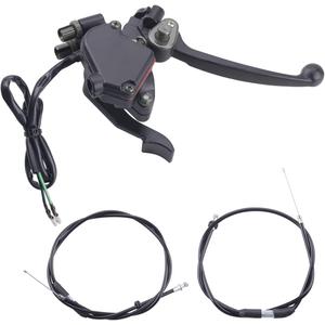 7/8'' Thumb Throttle with Dual Brake Lever Assy 50 & 90cc throttle cable Compatible with 50cc 90cc 150cc 250cc ATV Quad Roketa Taotao Sunl Kazuma