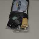 Zipper Compression Socks for Women & Men 2 Pairs15-20mmhg Open Toe Compression Stockings for Nurse and Long Standing Crowd (Large-X-Large, Black beige)