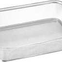 Cabilock Stainless Steel Drain Basket 13.38 X 9.84 X 3.14 Inch Fine Mesh Vegetable Fruit Strainer Kitchen Sink Colander for Food Rinsing and Draining
