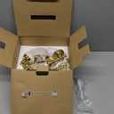 Cedilis Retro Vintage Landline Phone, Antique Ceramic Telephone with LCD, Old Fashioned Telephones with Push Button Dial for Home Decor