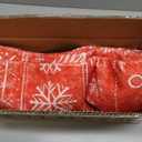 XLUEZ Christmas Area Rug 8x10 Living Room Rugs, Machine Washable Boho Christmas Tree Snowflake Rug Non-Slip Soft Low Pile Holiday Indoor Rugs for Bedroom Kitchen Dining Room Office(Xmas Red, 8'x10')