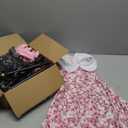 Old Lady Costume for Kids 100 Days of School Costume for Girls 100th Day of School Granny Old Lady Dress Up Accessory 5-7
