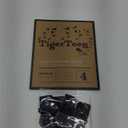 DOK TigerToes Premium Non-Slip Dog Socks for Hardwood Floors - Extra-Thick Grip That Works Even When Twisted - Prevents Licking, Slipping, and Great for Dog Paw Protection (XXS) (Classic Grey)