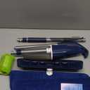 Microfiber Spray Mop for Floors Cleaning: Wet Dry Hardwood Floor Mops with 3 Washable Reusable Pads for Swiffer Powermop - Flat Mop with Sprayer for Tile Wood Laminate Vinyl Marble (Dark Blue)