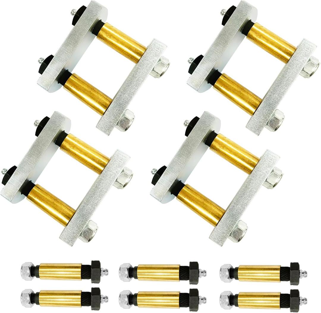 Heavy Duty Shackle Upgrade Kit Trailer Shackle kit 2.25" Shackles Tandem Axle Replaces UO12-016
