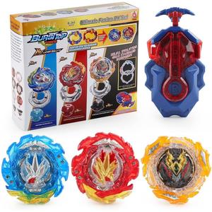 Battling Tops Burst Ultimate Fusion DX B-203 Gyro Toys Set for Kids with B184 L/R Two-Way Launcher (B-203)