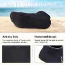 XUKER Neoprene Water Socks 3mm, Sand Proof Beach Volleyball Socks Diving Socks for Outdoor Water Sports, 