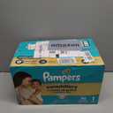 Pampers Swaddlers Diapers, Size 1 (8-14 lbs), 96 Count, Absorbent, Keeps Baby Dry and Comfortable, Skin Safe Disposable Baby Diaper 
