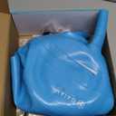 Gaiam Kids Stay-N-Play Children's Balance Ball - Flexible School Chair Active Classroom Desk Alternative Seating Built-In Stay-Put Soft Stability Legs, Includes Air Pump (45cm, Blue)