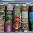 Bangle Box For Women,Boxes For Storage Plastic Big Size,Jewellery Box For Travelling,Bride,Poratble Chudi Organizer For Travel,Transparent Organiser. (5 RODS)