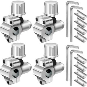BPV31D Bullet Piercing Valve Kit-BPV-31 Refrigerator Tap Valve Set-Line Tap Valve Kit, for 1/4 Inch, 5/16 Inch, 3/8 Inch Outside Diameter Universal Refrigerator Tube (4)