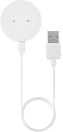 Universal 2-Pin Magnetic Charging Cable, Replacement USB Power Cord for Smart Watch and Fitness Tracker, White