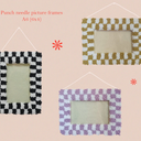 Textured Picture Frame, Fits 4x6 Photos, 2-Pack, Pink & Green