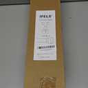 2 Pack Heavy Duty Curtain Rods for Windows 28 to 48 Inch, 1 Inch Gold Adjustable Curtain Rod Set with Easy Installation and Modern Design (A1,Gold,30-60",2Pack)