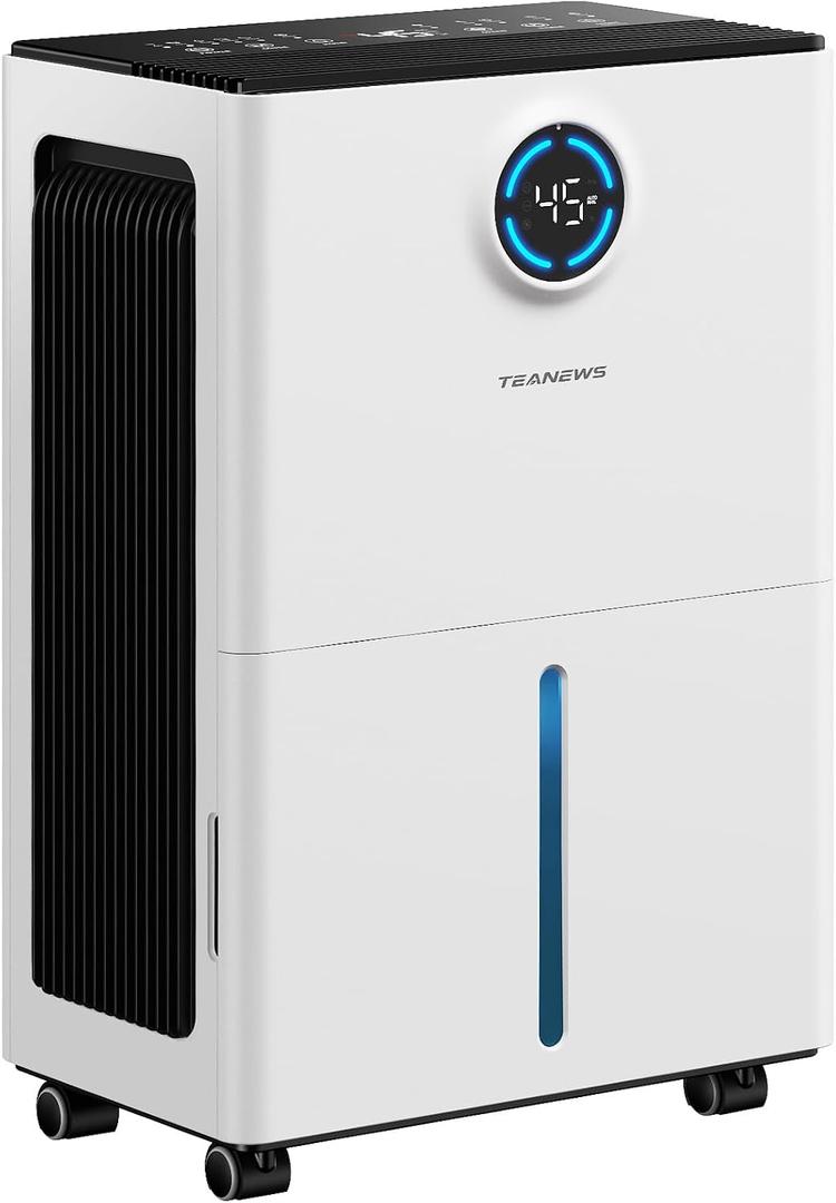 2500 Sq.Ft Max 34 Pint Dehumidifier for Basement with Drain Hose