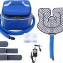 Cold Therapy System Machine, Portable Ice Therapy Machine for Knee Replacement, Post-Surgery Recovery, Cryotherapy Freeze Kit with Universal Pad for Knee, Ankle, Shoulder