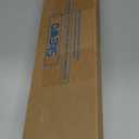 2-Pack 15 Inch Acrylic Window Boxes Plant Shelves, with Suction Cup Window Sill Extender, for Indoor/Outdoor Succulents, Micro Greens, Seed Starter Pots, Herb Planters
