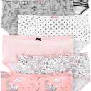 Carter's Girls' 7-Pack Underwear (2-3T, Pink(3h741610)/Black)