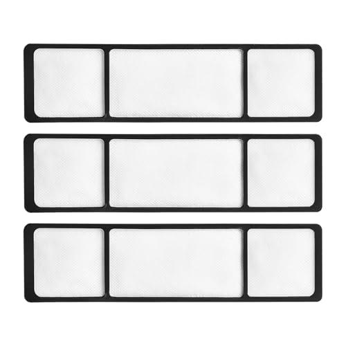 3 Pack Replacement Flaps for KEEPOW VM252 Reusable Dust Boxes, Replacement Filer Portion for KEEPOW Mop Pads Compatible with Shark VM252 VM200 VC205 VM401 VM180 VM252GN Vacuum