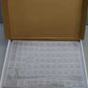 Newly Upgraded Transparent Large Capacity Diamond Painting Storage Containers,96 Grid Craft Organizers and Storage, Suitable for Nail Art, Necklaces, Bead Storage Containers