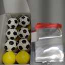 Stress Ball Valentines Day Cards Gifts for Kids Classroom -24 Pack, Mini Foam Sports Toys with Exchange Cards for Boys School, Valentines Goodie Bag Stuffer Class Treats Prizes for Preschool Toddlers