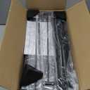 6 Tier Over The Door Pantry Organizer, 2 IN 1 Wall Mount or Metal Hanging Spice Rack for Pantry Organizers and Storage, Seasoning ShelvesAdjustable Basket with Hooks for Kitchen Cabinet and Closet (Black)